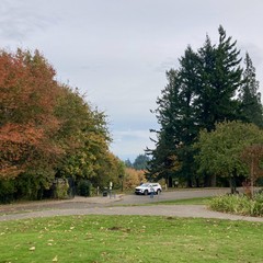 I can’t believe it either but despite the heavy autumn haze and high cloud cover if squint just right you can see the mountain